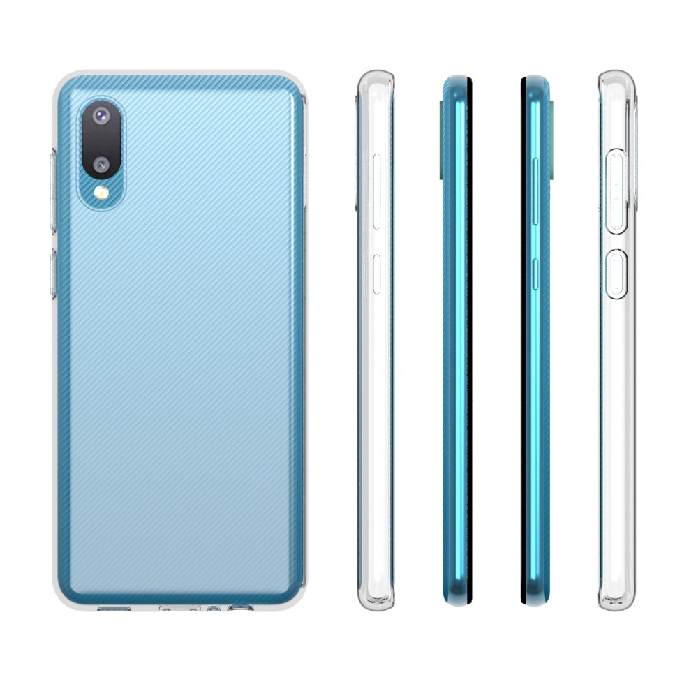 10Pcs/Pack Watermark-proof Flexible TPU Protector Shell for Samsung Galaxy A02/M02 Phone Cover Case-3