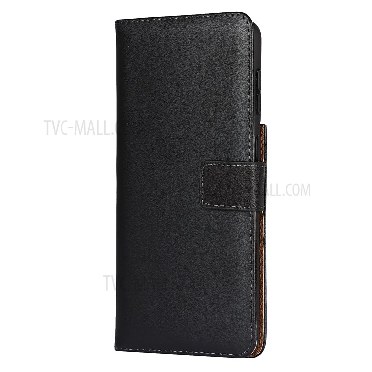 Genuine Leather Wallet Stand Case for Samsung S21 Plus 5G-2