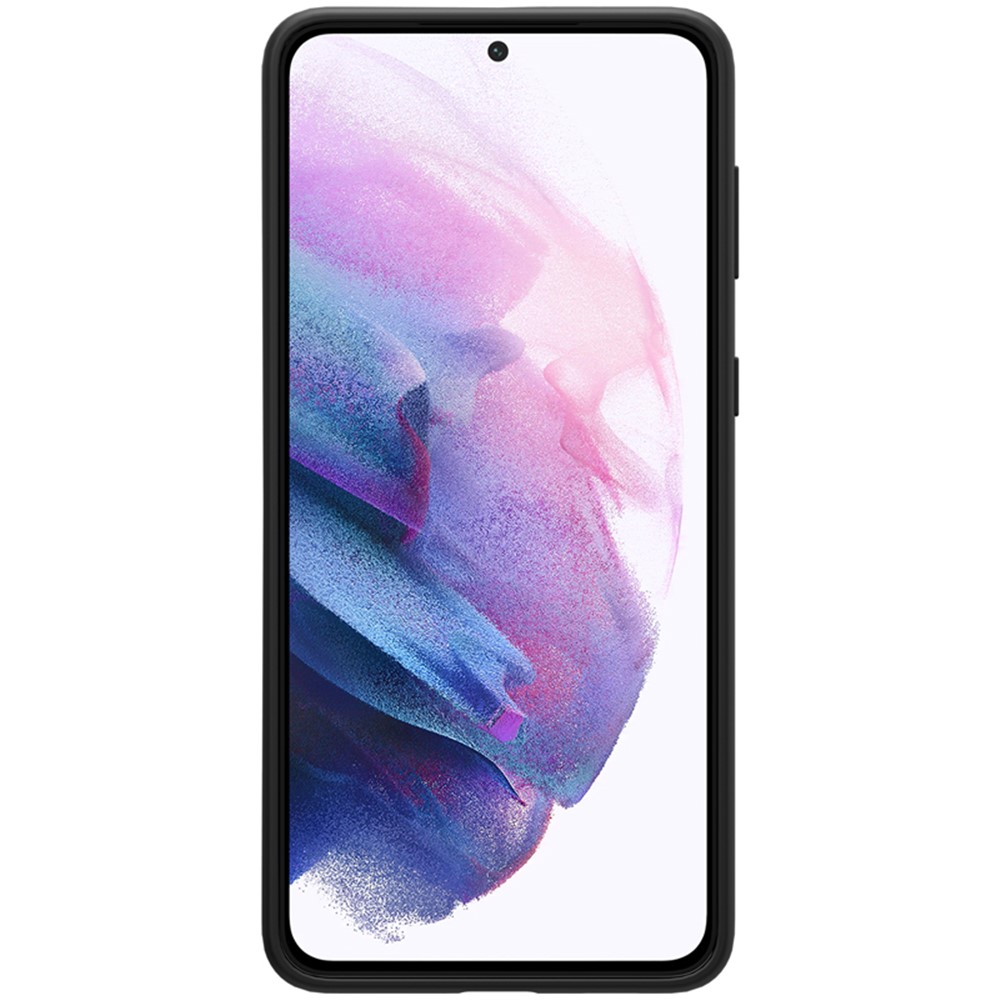 NILLKIN Flex Pure Series Liquid Silicone Case for Samsung Galaxy S21+ 5G - Black-2