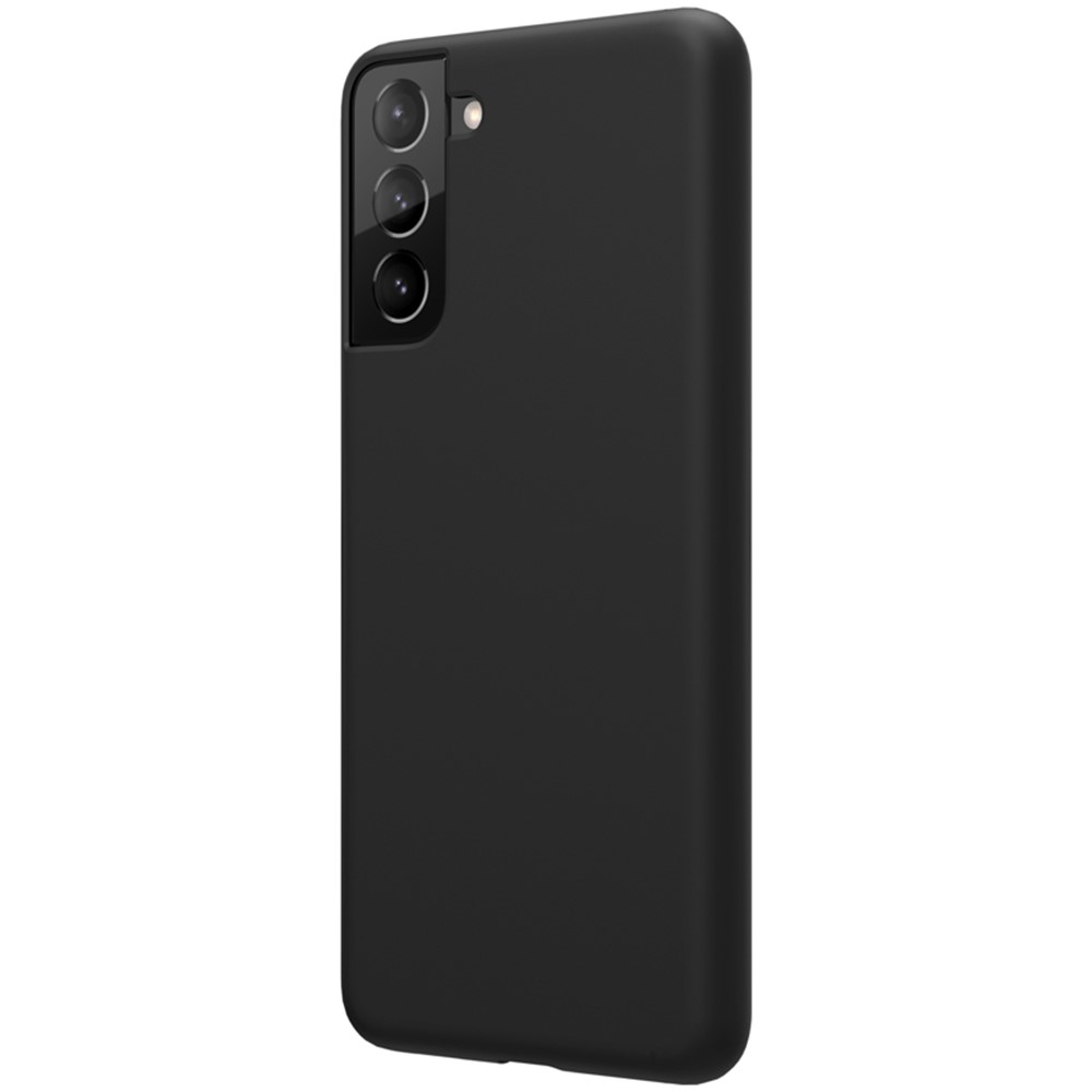 NILLKIN Flex Pure Series Liquid Silicone Case for Samsung Galaxy S21+ 5G - Black-3