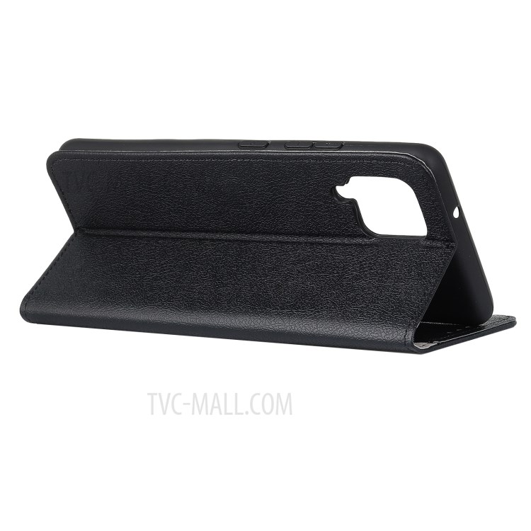 Wallet Stand Design PU Leather Phone Cover Shell Case for Samsung Galaxy F62 / M62 - Black-3