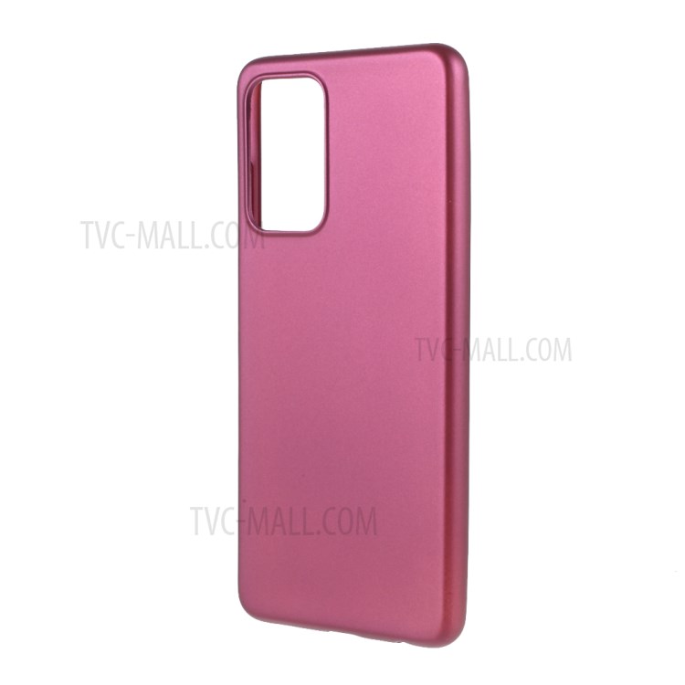 Quality Frosted TPU Phone Cover for Samsung Galaxy A52 5G / 4G - Wine Red-2