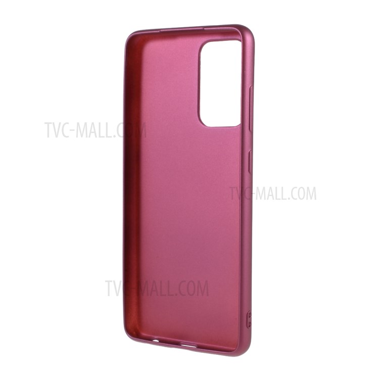 Quality Frosted TPU Phone Cover for Samsung Galaxy A52 5G / 4G - Wine Red-3
