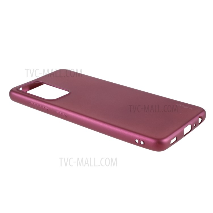 Quality Frosted TPU Phone Cover for Samsung Galaxy A52 5G / 4G - Wine Red-5