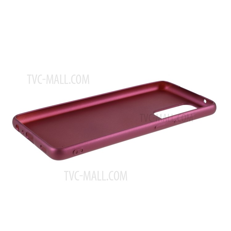 Quality Frosted TPU Phone Cover for Samsung Galaxy A52 5G / 4G - Wine Red-6