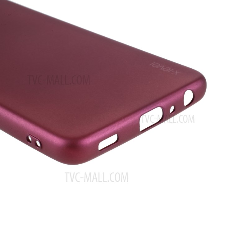 Quality Frosted TPU Phone Cover for Samsung Galaxy A52 5G / 4G - Wine Red-7