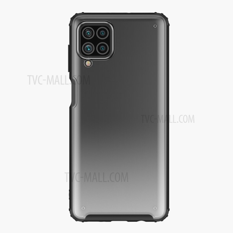 Armor Series for Samsung Galaxy M62/F62 Frosted Surface TPU + PC Anti-fingerprint Hybrid Shell - Black-7