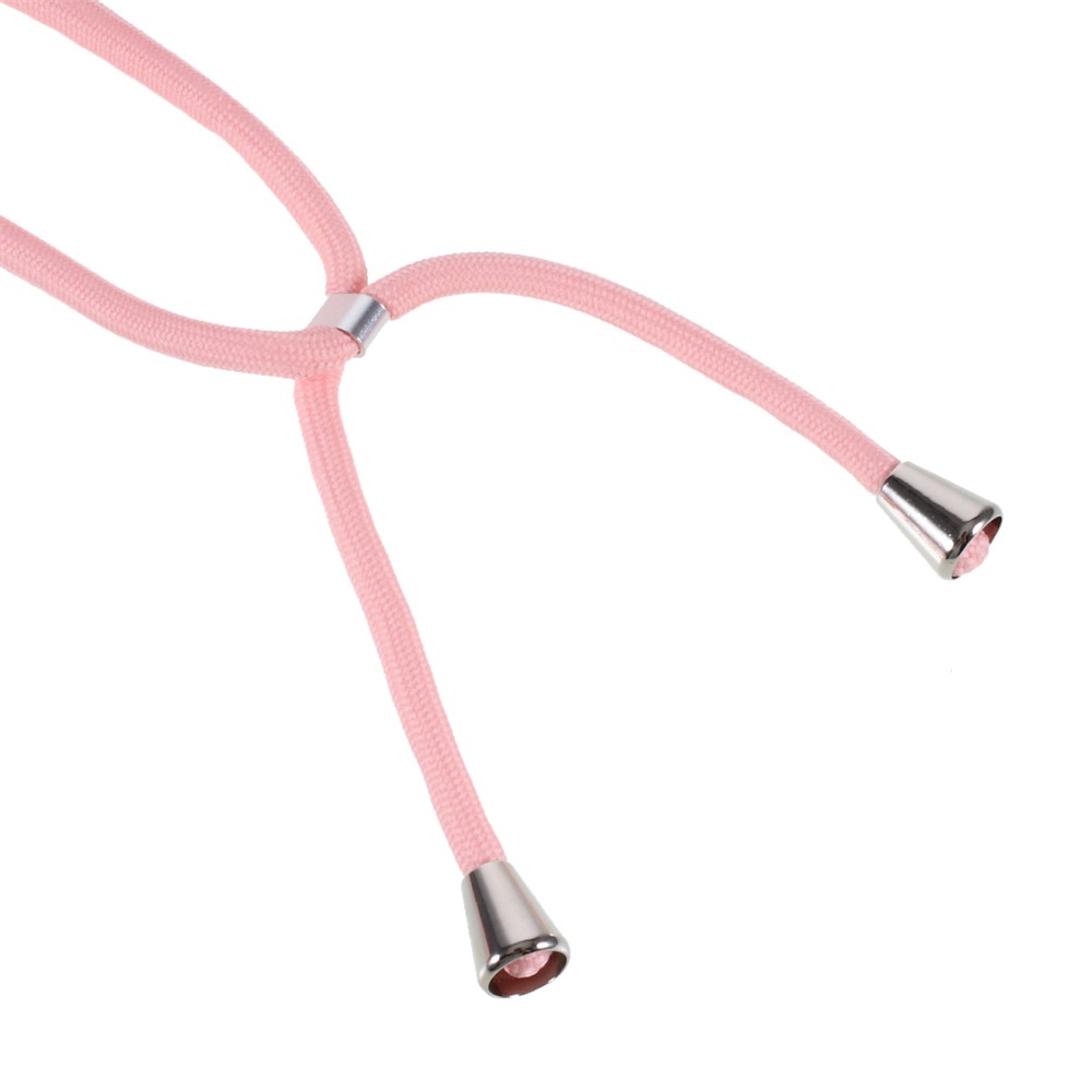 Soft TPU Case with Hanging Rope for Samsung Galaxy S21+ 5G - Light Pink-7