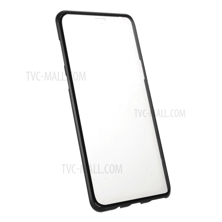 Metal Magnetic Frame Double-sided Tempered Glass Phone Case Shell for Samsung Galaxy Note9 N960 - Black-11
