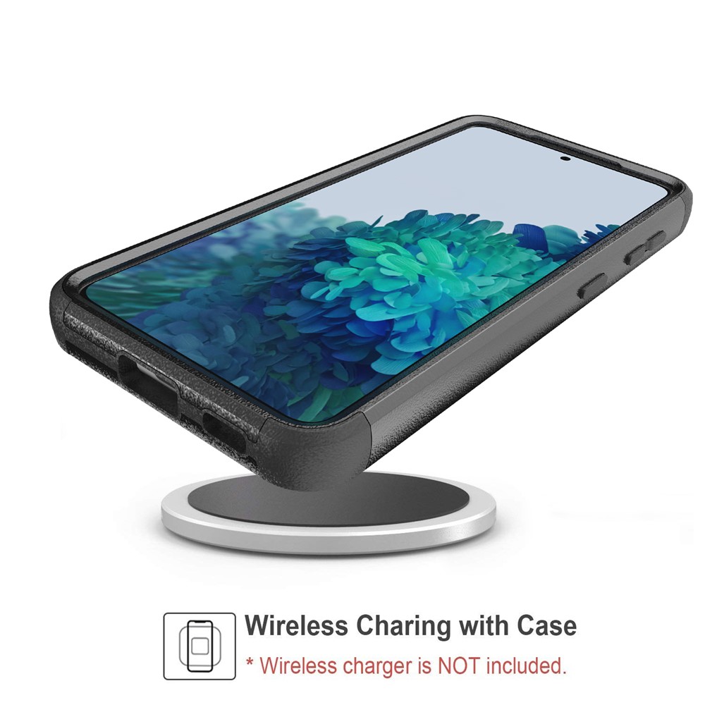 TPU + PC Hybrid Phone Case for Samsung Galaxy S21+ 5G - Black-5