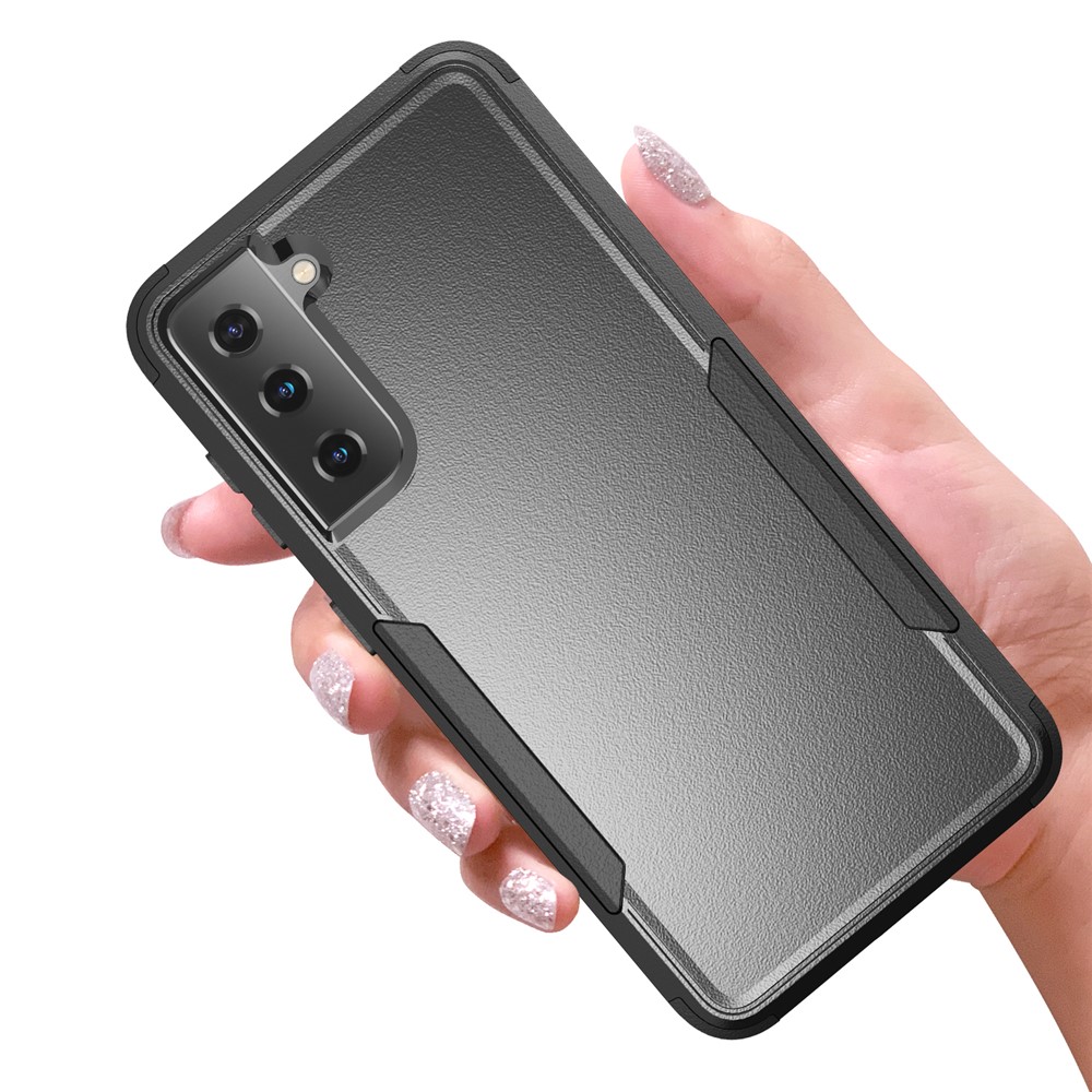 TPU + PC Hybrid Phone Case for Samsung Galaxy S21+ 5G - Black-7