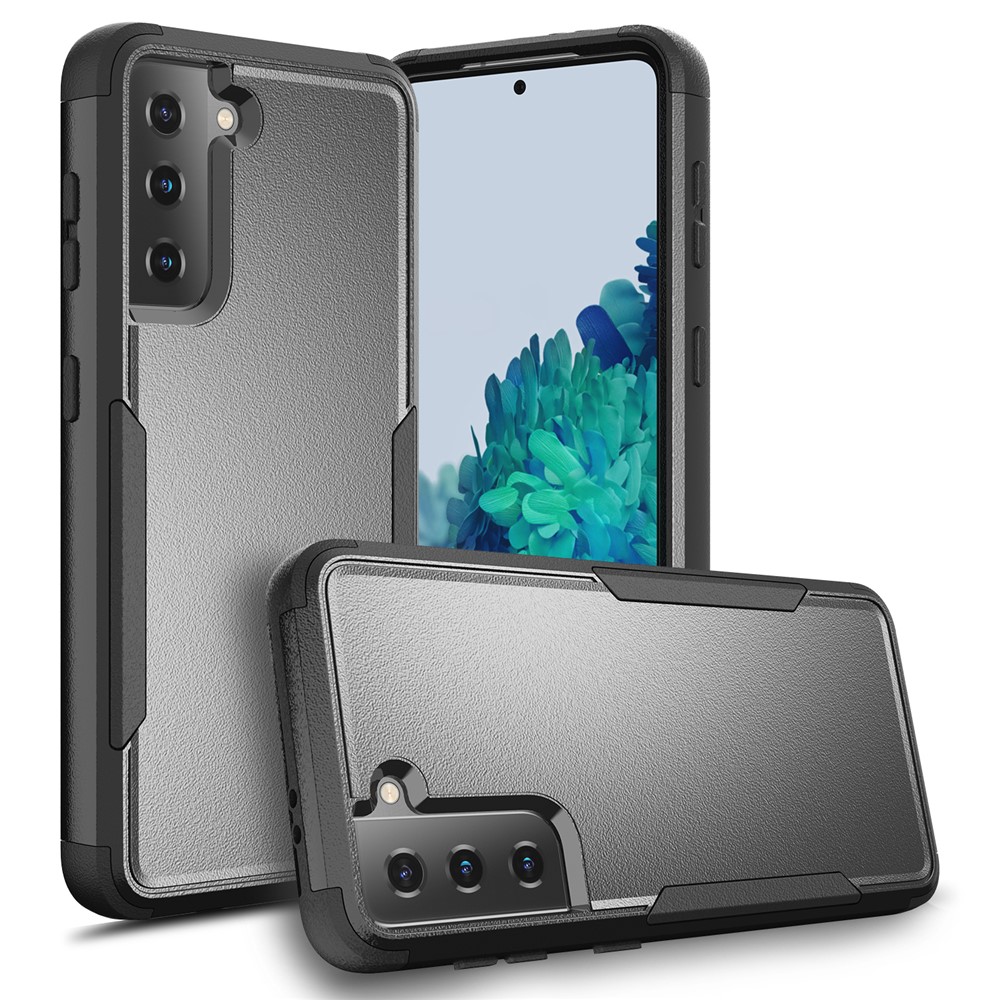 TPU + PC Hybrid Phone Case for Samsung Galaxy S21+ 5G - Black-8