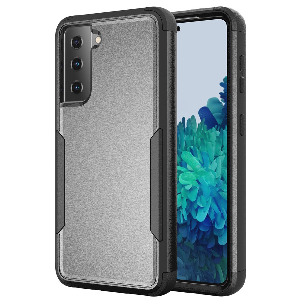 TPU + PC Hybrid Phone Case for Samsung Galaxy S21+ 5G - Black-9