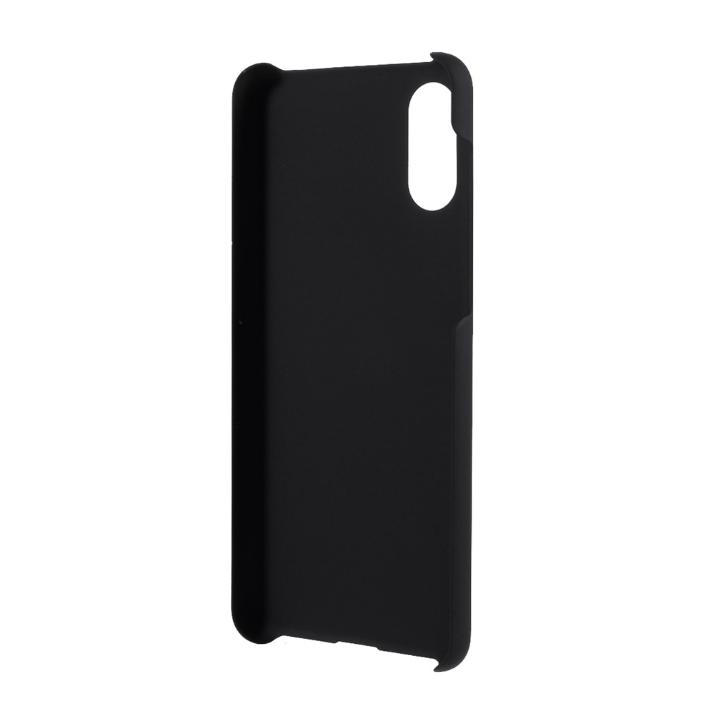 Rubberized Hard PC Cell Phone Case for Samsung Galaxy M02/A02 (EU Version) - Black-3