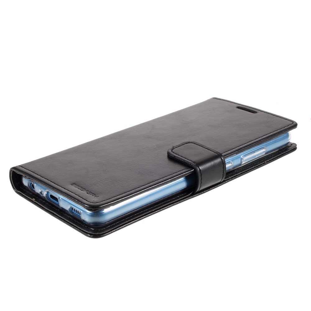 MERCURY GOOSPERY Blue Moon Wallet Leather Cover for Samsung Galaxy A72 5G / 4G - Black-4