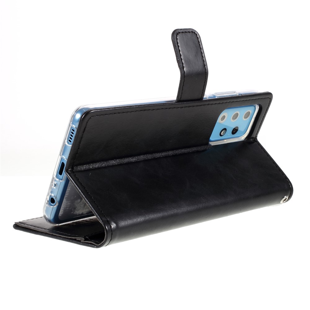 MERCURY GOOSPERY Blue Moon Wallet Leather Cover for Samsung Galaxy A72 5G / 4G - Black-9