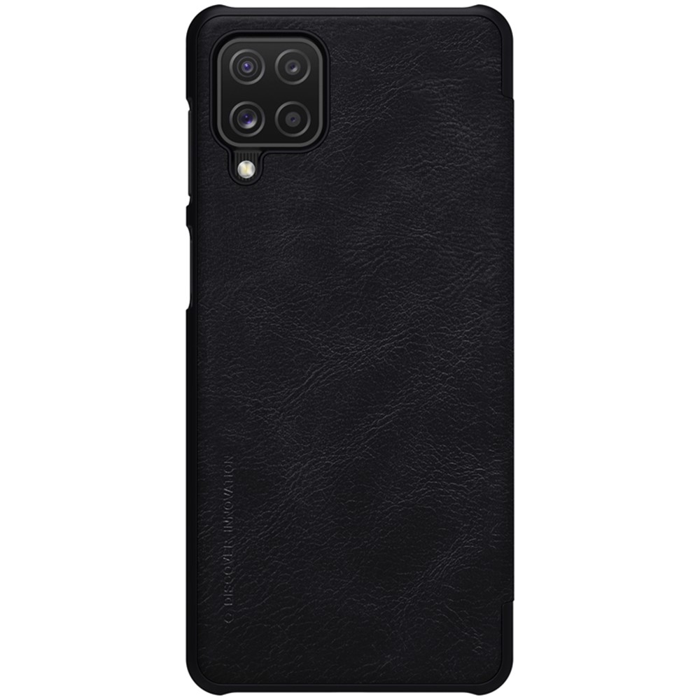 NILLKIN Card Holder Design Qin Series Leather Mobile Phone Case for Samsung Galaxy F62/M62 - Black-6