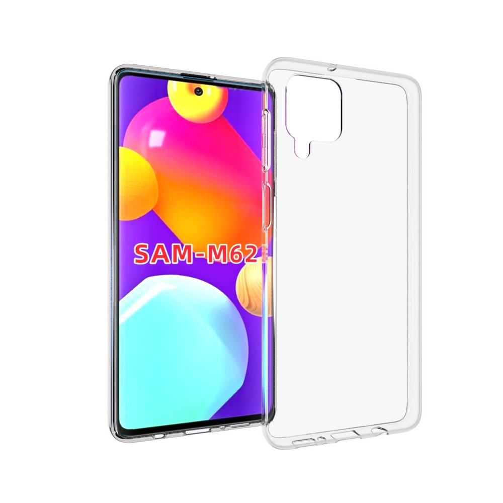 10Pcs/Pack Watermark Resistant Protector TPU Phone Case for Samsung Galaxy M62-6