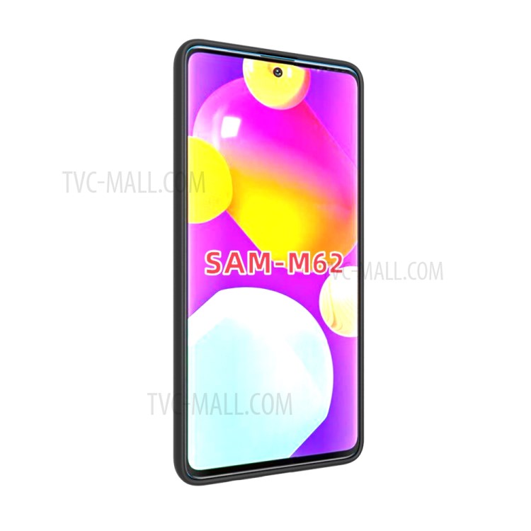 10Pcs/Pack Dual-sided Matte TPU Phone Case for Samsung Galaxy M62/F62-2