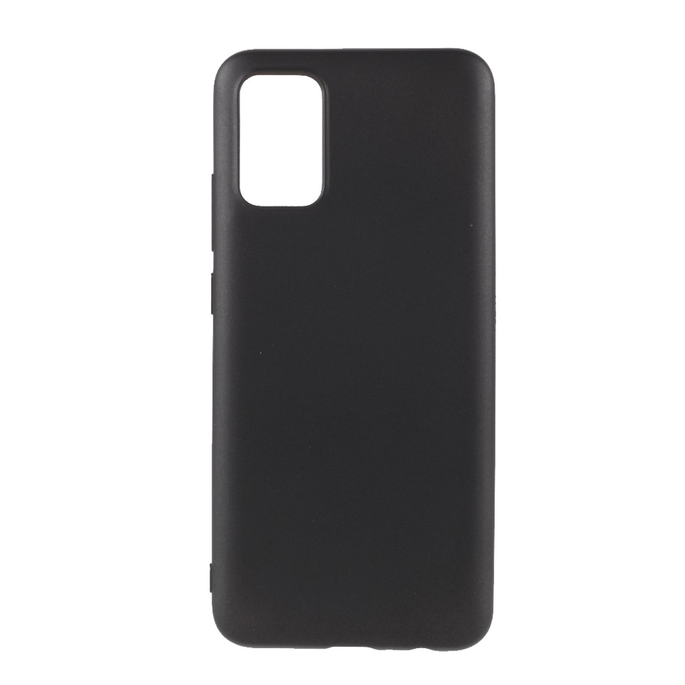 Quality Frosted TPU Phone Cover for Samsung Galaxy A02s (164.2x75.9x9.1mm) - Black-1