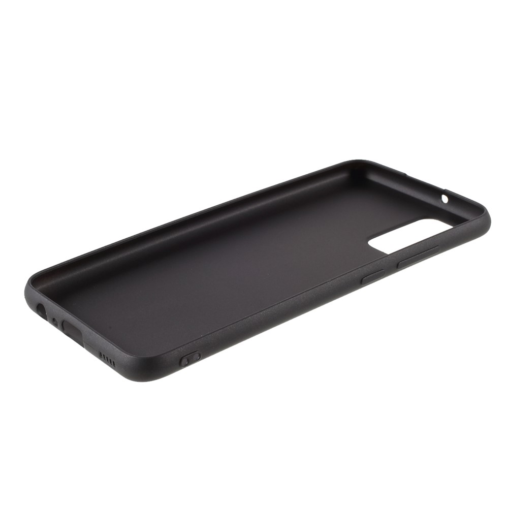 Quality Frosted TPU Phone Cover for Samsung Galaxy A02s (164.2x75.9x9.1mm) - Black-7