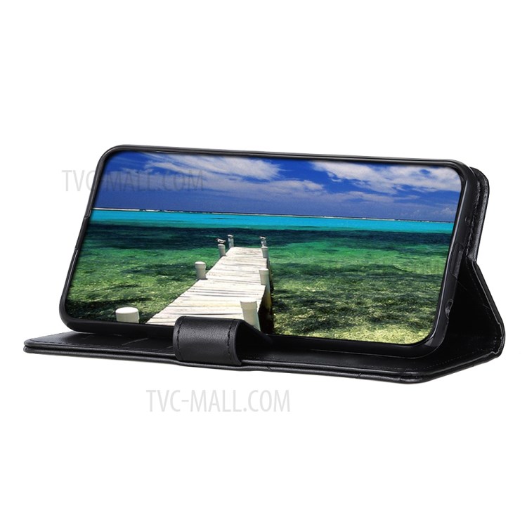 Wallet Leather Stand Case for Samsung Galaxy Xcover 5 - Black-7