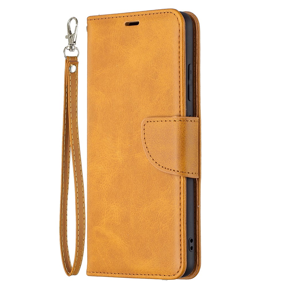 Wallet Leather Stand Case for Samsung Galaxy A32 4G (EU Version) - Brown-4