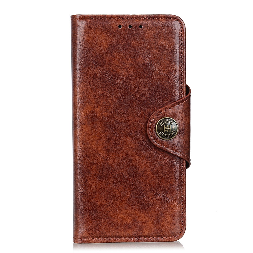 Wallet Leather Stand Case Cover for Samsung Galaxy Xcover 5 - Brown-4