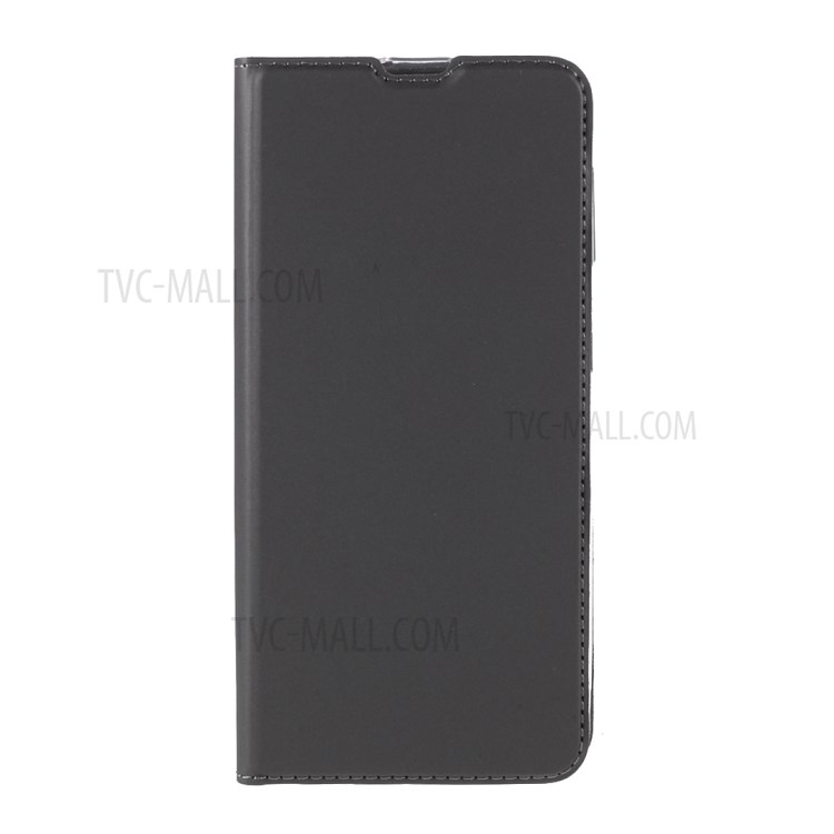 Auto-absorbed PU Leather Phone Case Stand for Samsung Galaxy M51 with Card Holder - Black-9