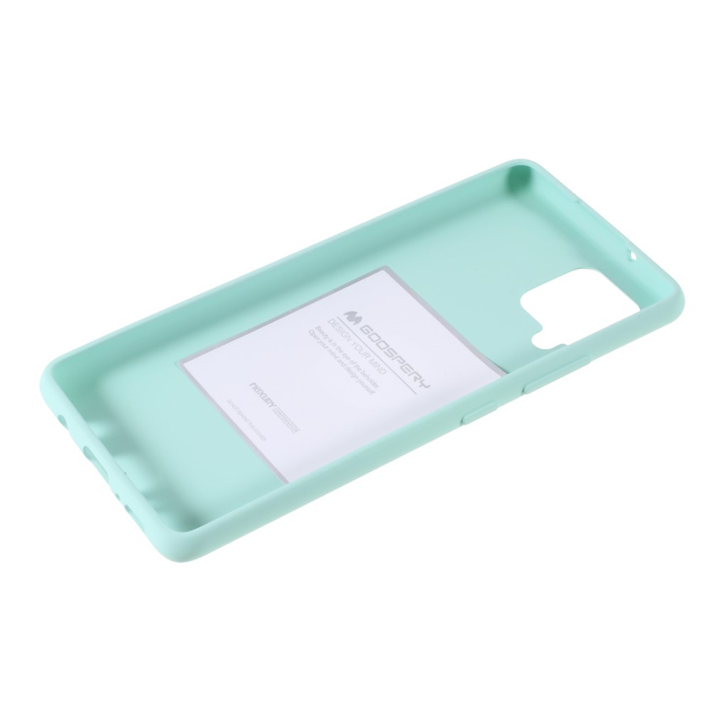 MERCURY GOOSPERY SF Series Matte TPU Case for Samsung Galaxy A42 5G Phone Accessory - Cyan-7