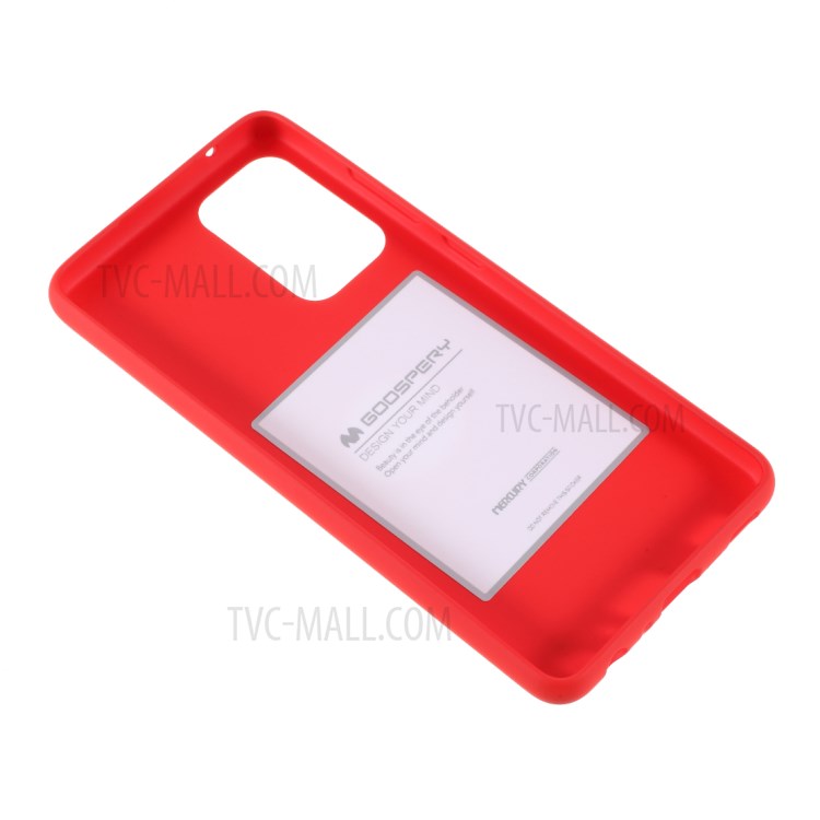 MERCURY GOOSPERY SF Series Matte TPU Case Soft Cover for Samsung Galaxy A52 5G / 4G - Red-6