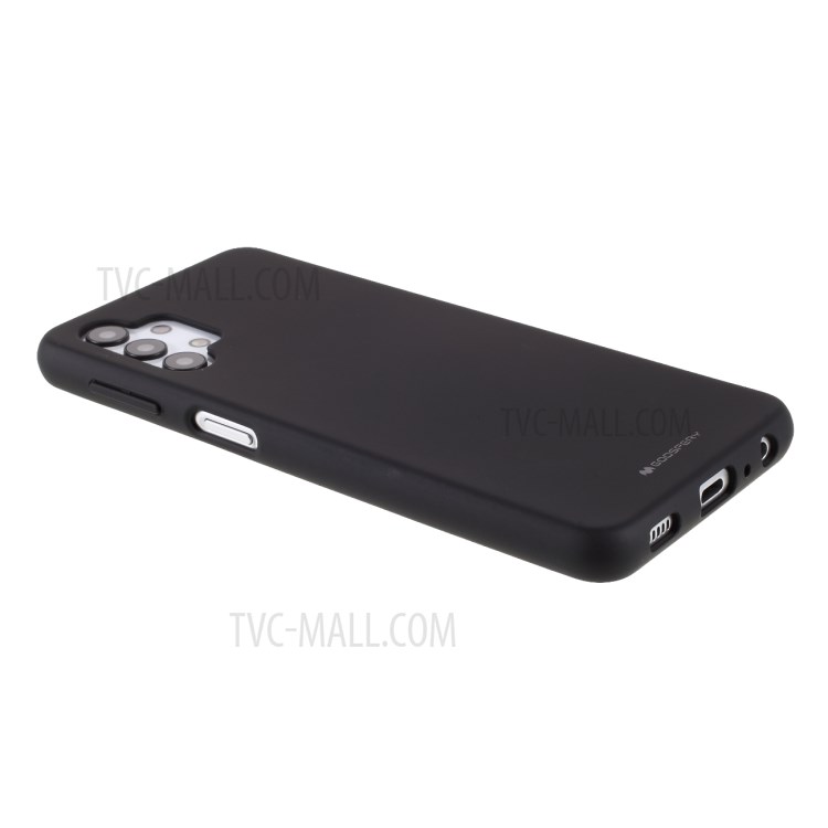 Mercury GOOSPERY SEF Série SF Coque De Téléphone TPU Matte Pour Samsung Galaxy A32 5G - Noir-4