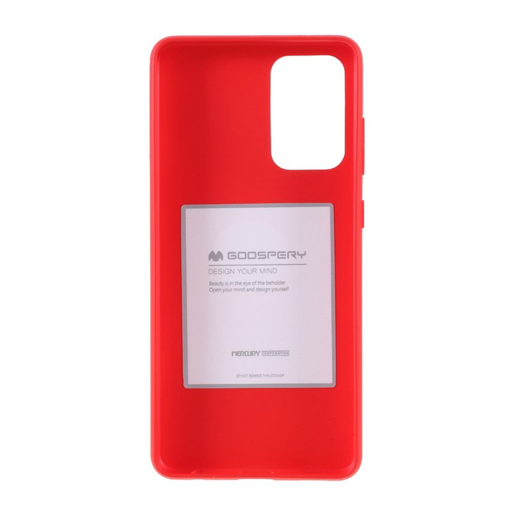 Mercury Goospery SF Série Matte TPU Casage De Téléphone Pour Samsung Galaxy A72 5G / 4g - Rouge-3