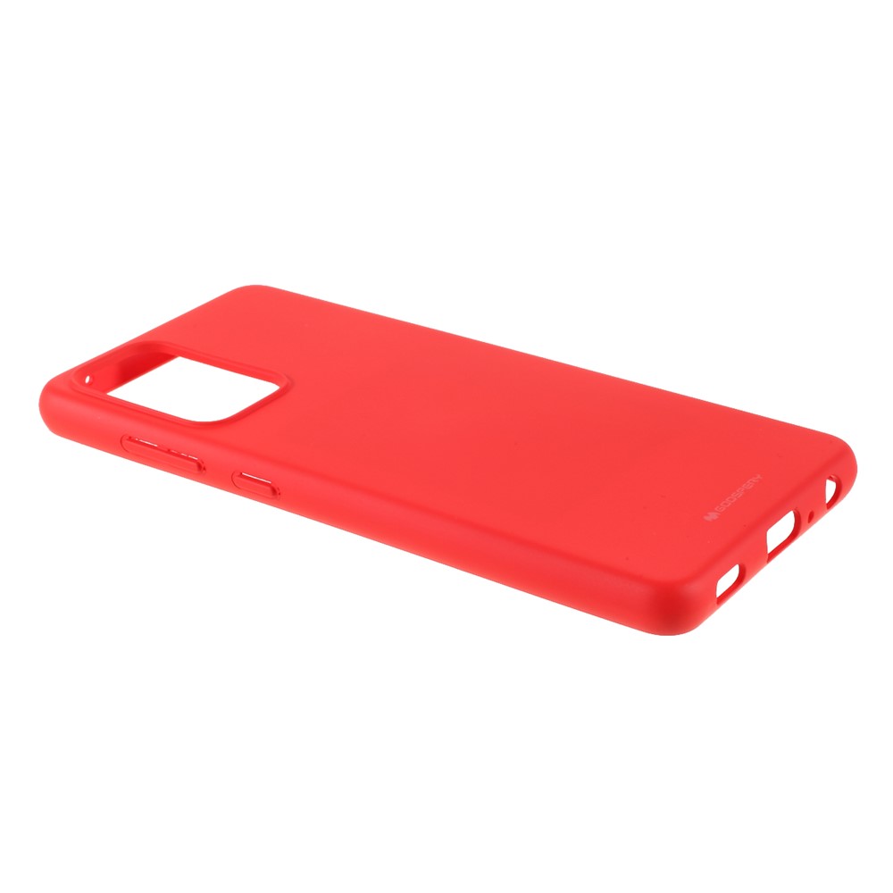 Mercury Goospery SF Série Matte TPU Casage De Téléphone Pour Samsung Galaxy A72 5G / 4g - Rouge-4
