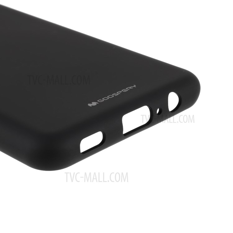 MERCURY GOOSPERY SF Series Matte TPU Cover Soft Case for Samsung Galaxy A12 - Black-6