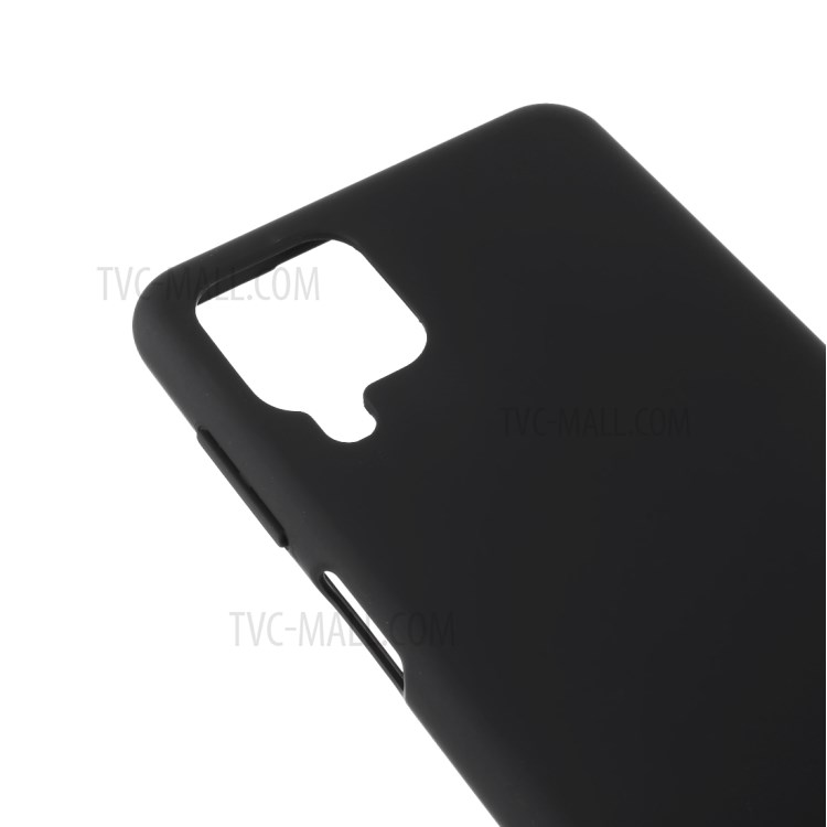 MERCURY GOOSPERY SF Series Matte TPU Cover Soft Case for Samsung Galaxy A12 - Black-7