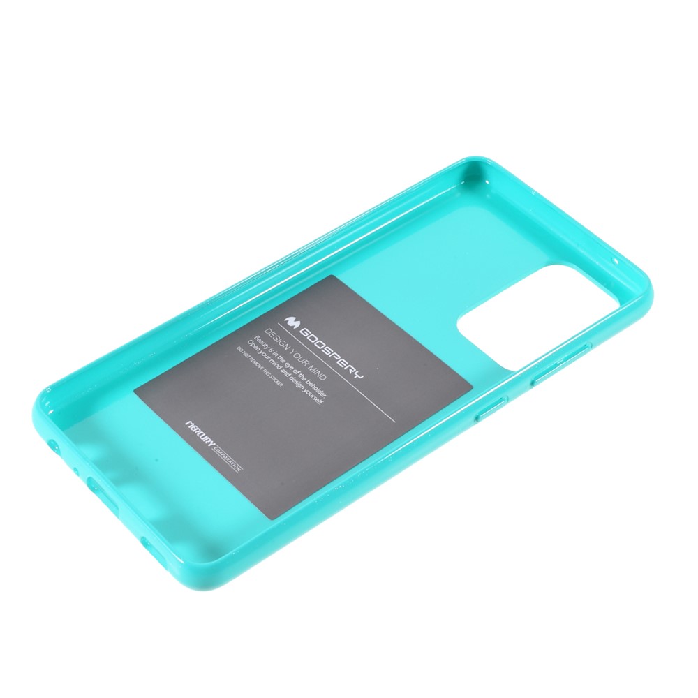 MERCURY GOOSPERY Glitter Powder Soft TPU Back Cover for Samsung Galaxy A72 5G / 4G - Baby Blue-5