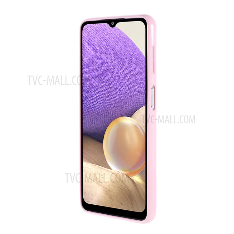 MERCURY GOOSPERY Glitter Powder Soft TPU Mobile Phone Shell for Samsung Galaxy A32 5G - Pink-8