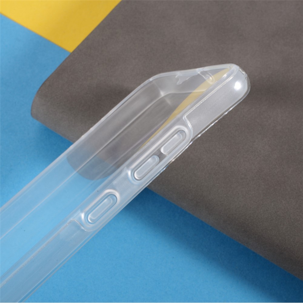 Hybrid PET Front Case + TPU Frame + Acrylic Back Panel Clear Full Coverage Protective Shell for Samsung Galaxy A32 4G-8