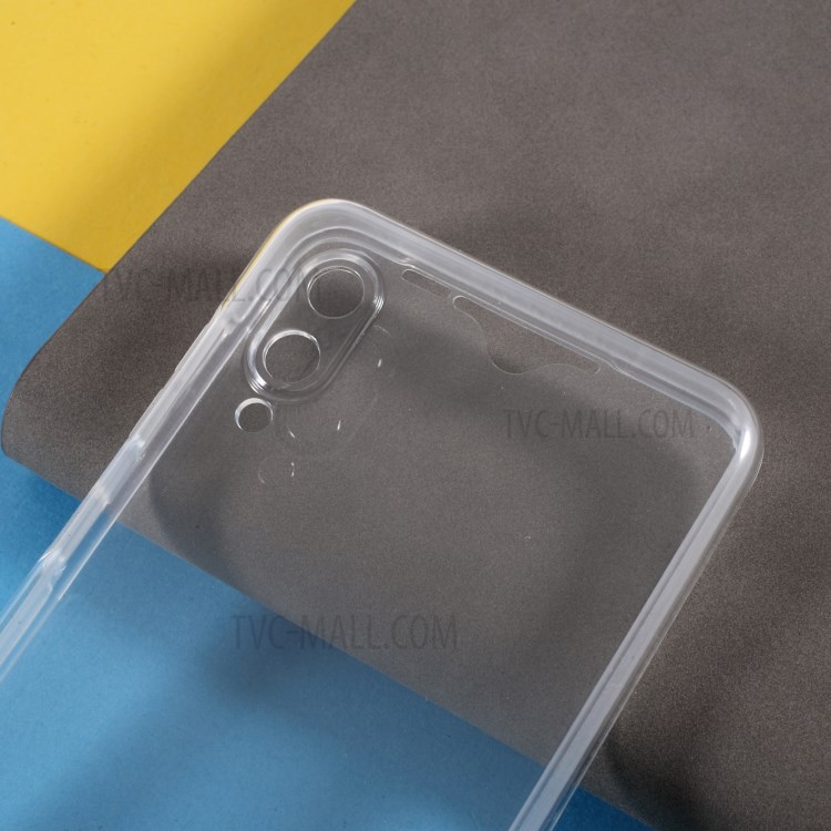 PET + TPU + Acrylic Combo Clear Full Coverage Hybrid Protective Shell for Samsung Galaxy A02/M02-3