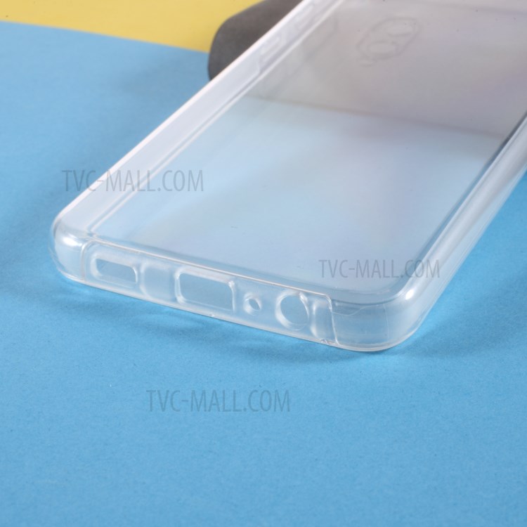 PET + TPU + Acrylic Combo Clear Full Coverage Hybrid Protective Shell for Samsung Galaxy A02/M02-4
