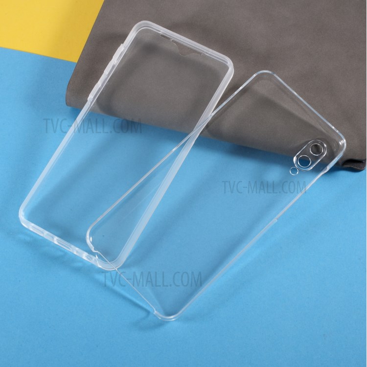 PET + TPU + Acrylic Combo Clear Full Coverage Hybrid Protective Shell for Samsung Galaxy A02/M02-9