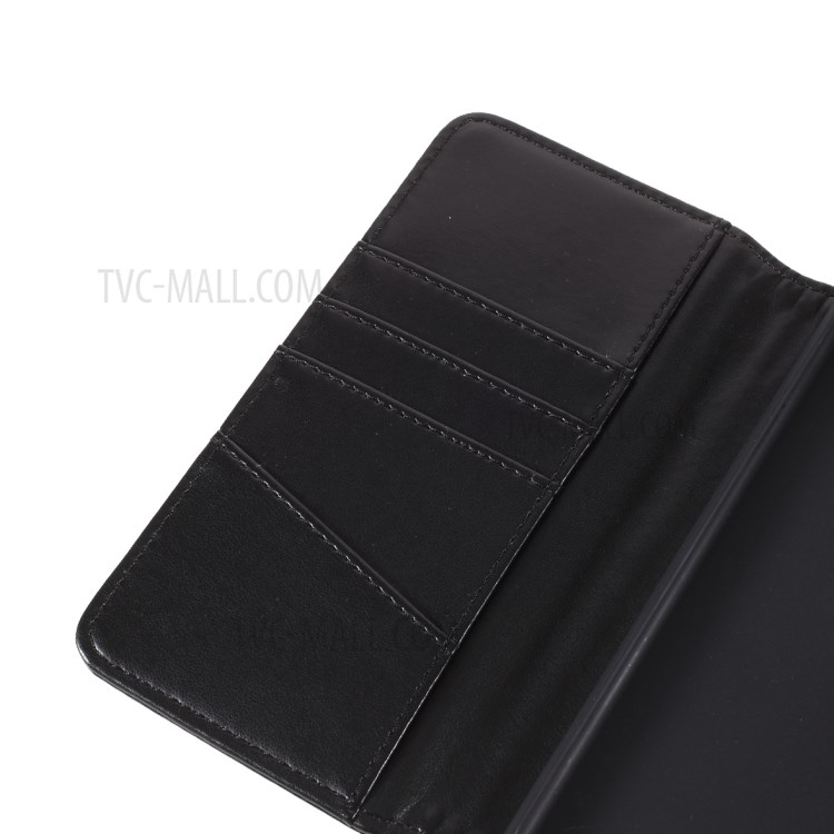 Magnetic Clasp Stand Leather Shell Case for Samsung Galaxy S21 5G - Black-10
