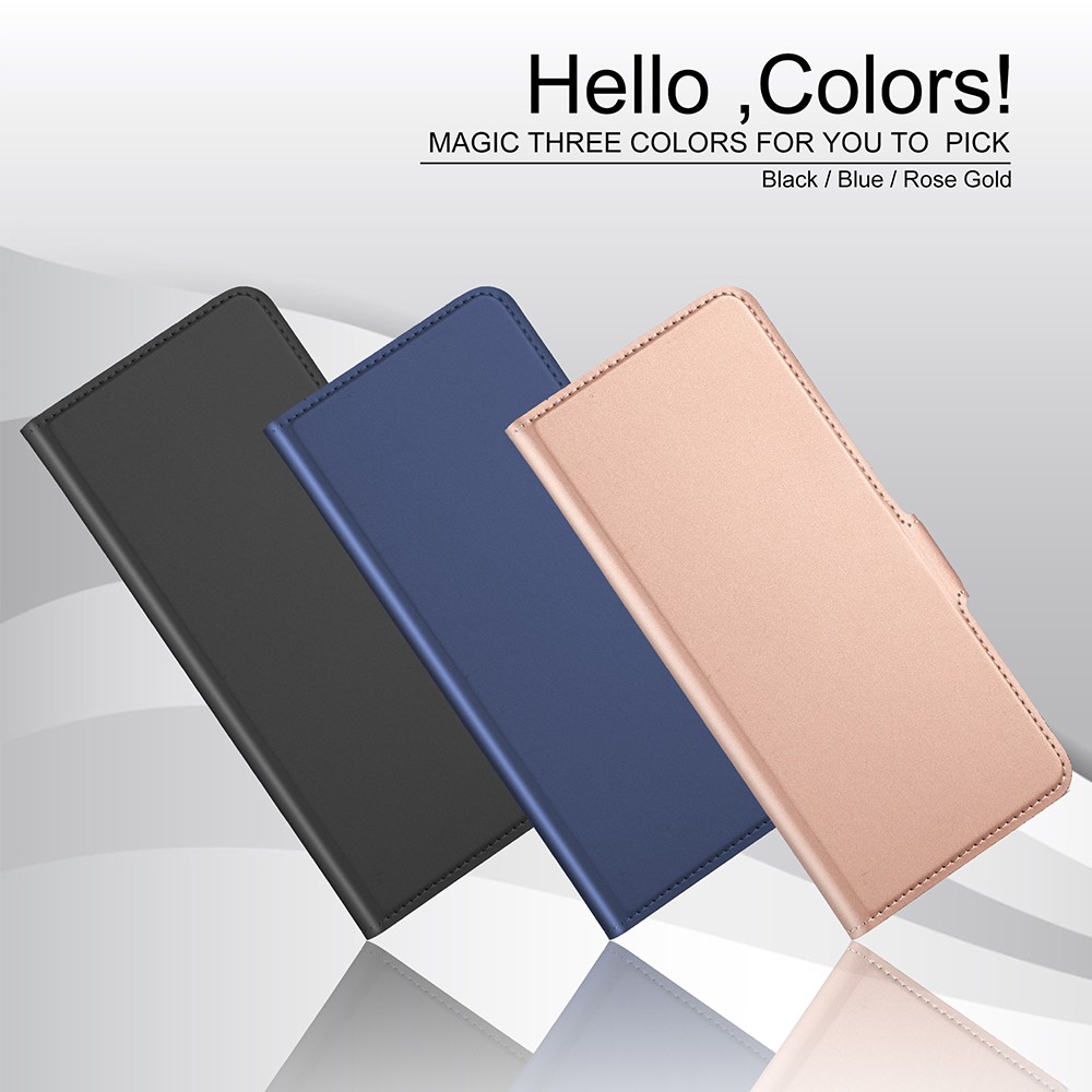 BaiYu Series Fashion Leather Cover for Samsung Galaxy S21+ 5G Protective Card Holder Case Stand - Black-5