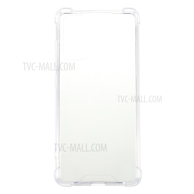 Shock-Absorbing Corners Clear Acrylic + TPU Hybrid Case for Samsung Galaxy S20 FE/S20 Fan Edition/S20 FE 5G/S20 Fan Edition 5G-1
