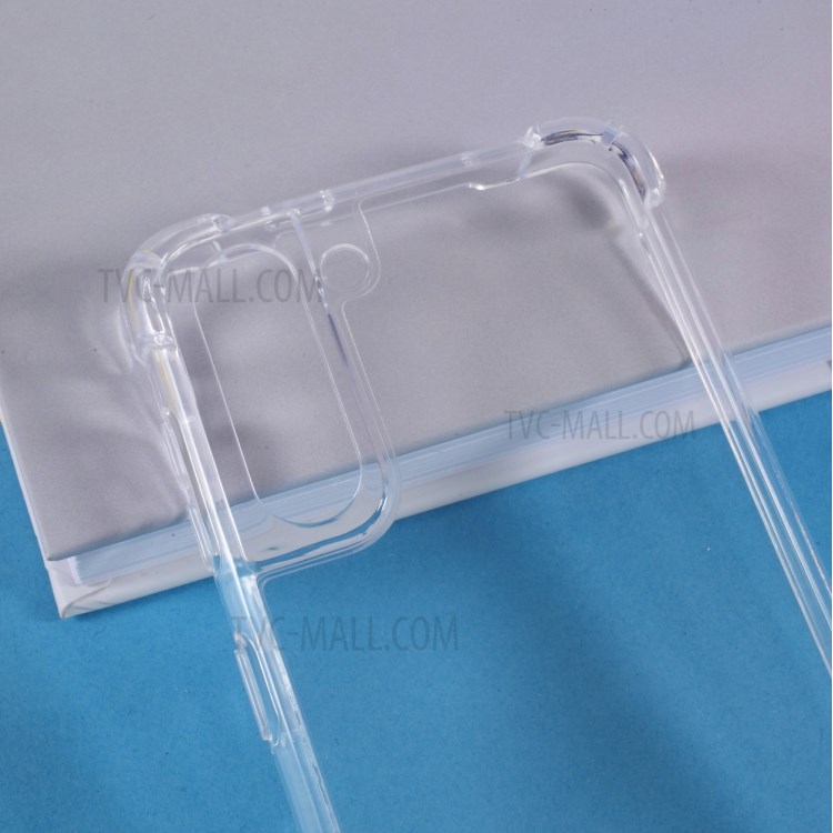Shock-Absorbing Corners Clear Acrylic + TPU Mobile Phone Case for Samsung Galaxy S21+ 5G-3