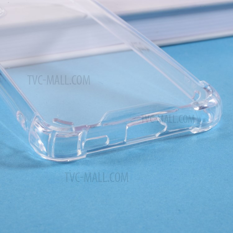Shock-Absorbing Corners Clear Acrylic + TPU Mobile Phone Case for Samsung Galaxy S21+ 5G-4