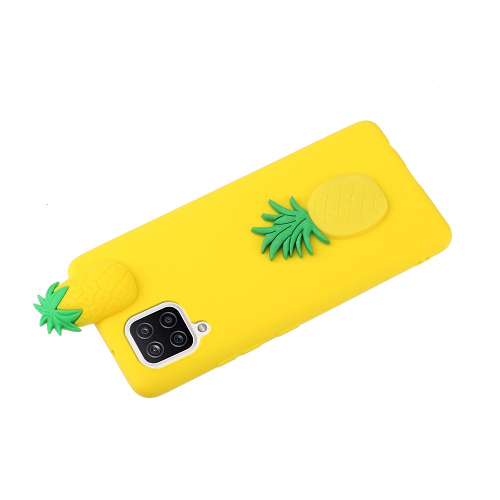 Case Arrière TPU de Modèle 3D Pour Samsung Galaxy A42 5G - Ananas