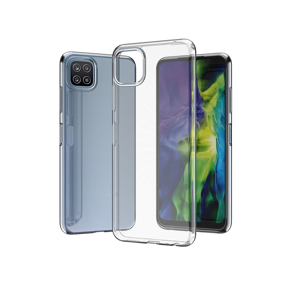 Ultra Thin Transparent Soft TPU Phone Case Cover Shell for Samsung Galaxy A22 5G (EU Version)-2