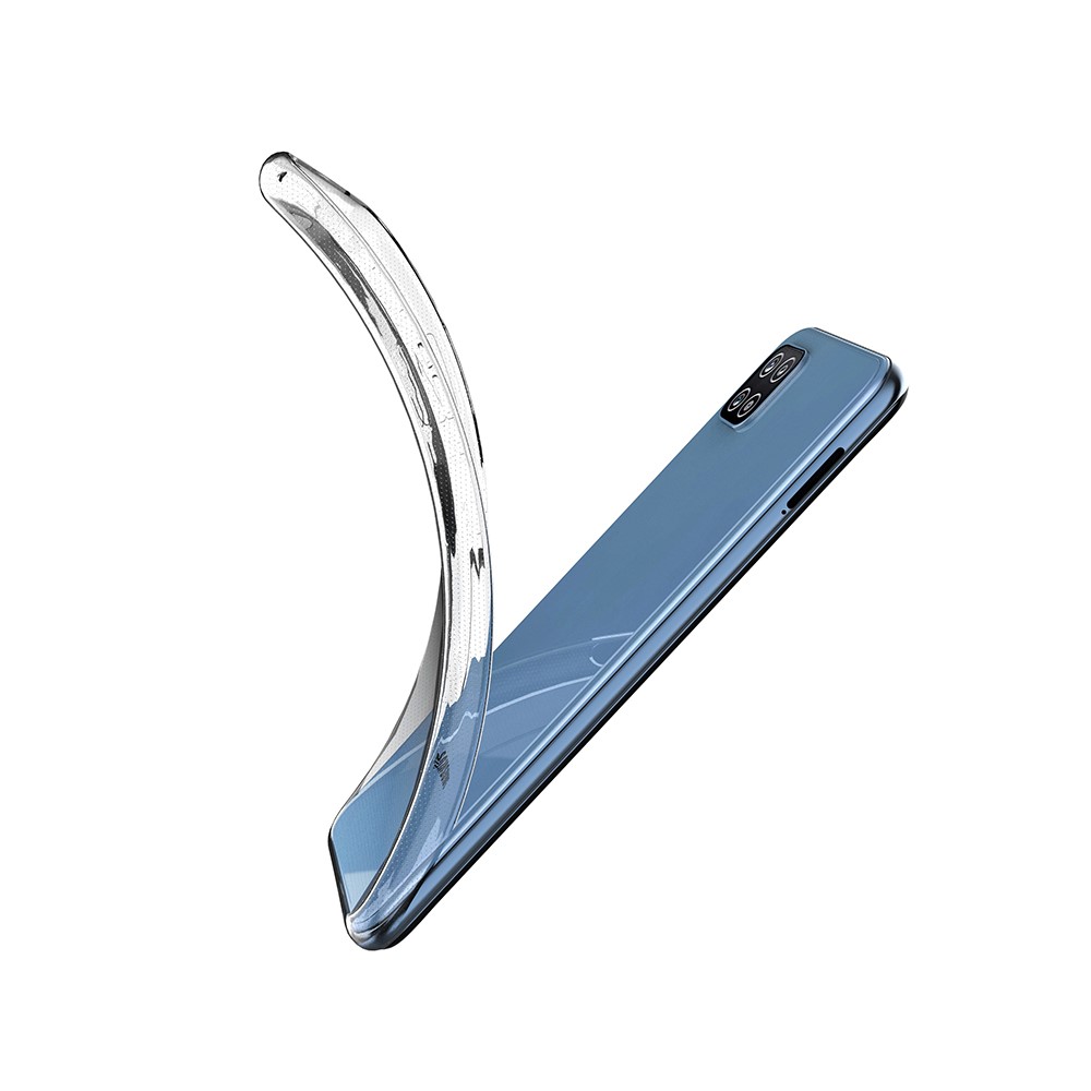 Ultra Thin Transparent Soft TPU Phone Case Cover Shell for Samsung Galaxy A22 5G (EU Version)-4